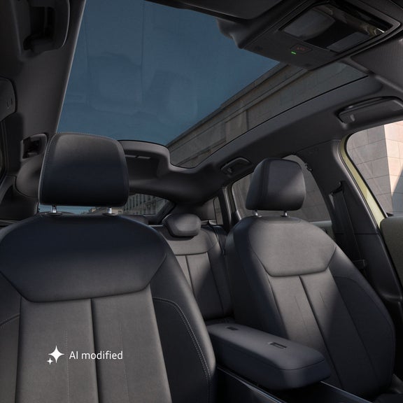 Techo panorámico de cristal del Audi A2 e-tron. 