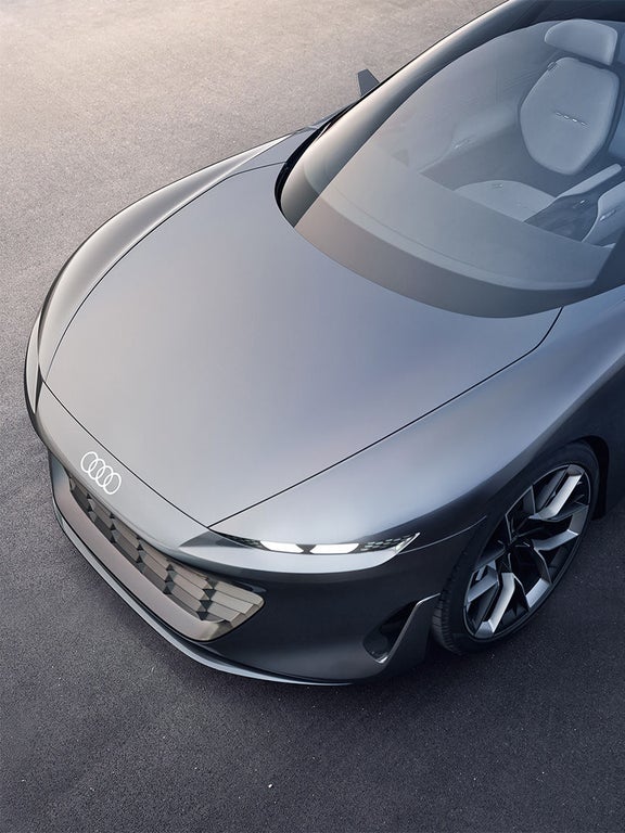 Vue d'en haut Audi grandsphere concept