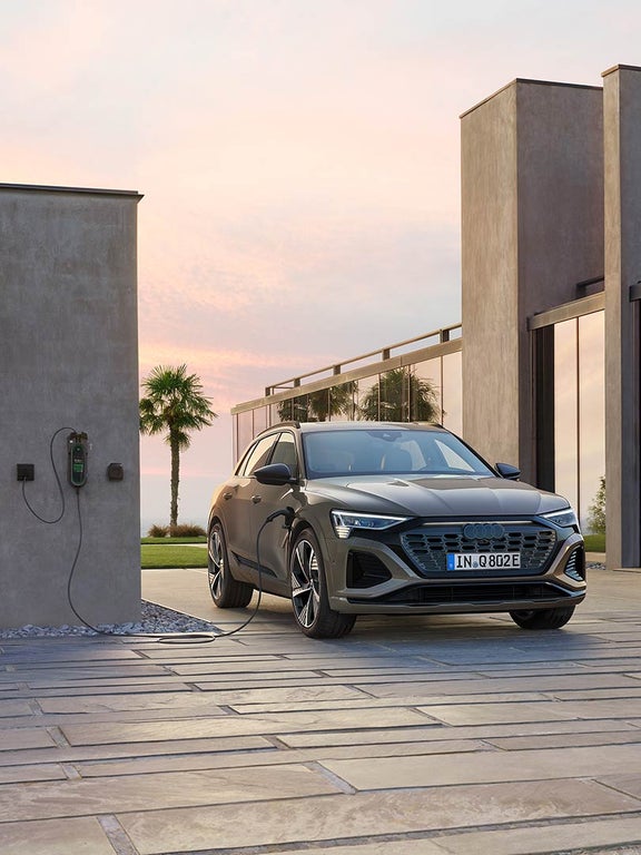 Home charging situation Audi Q8 e-tron