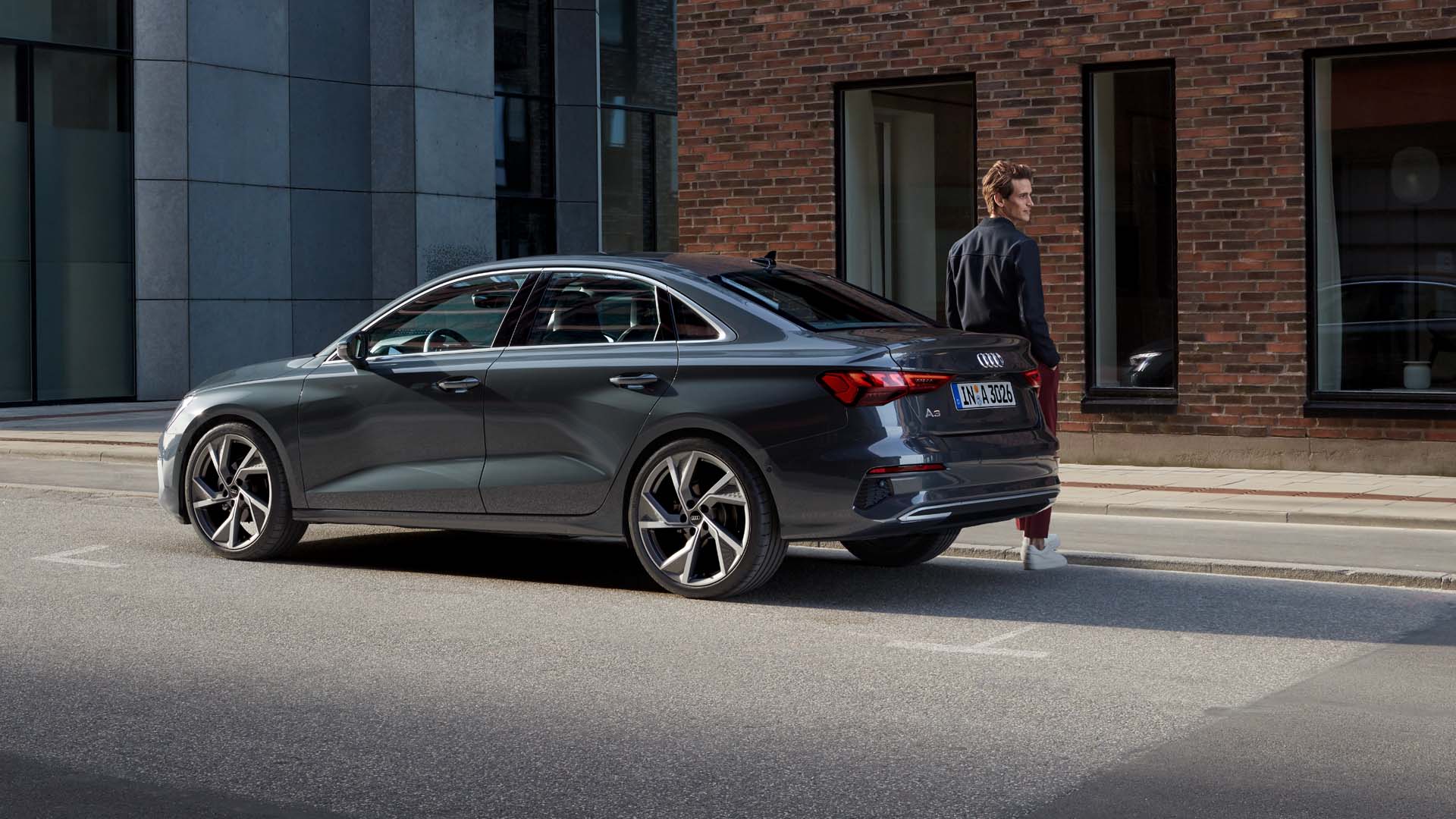 Side view of the A3 Sedan