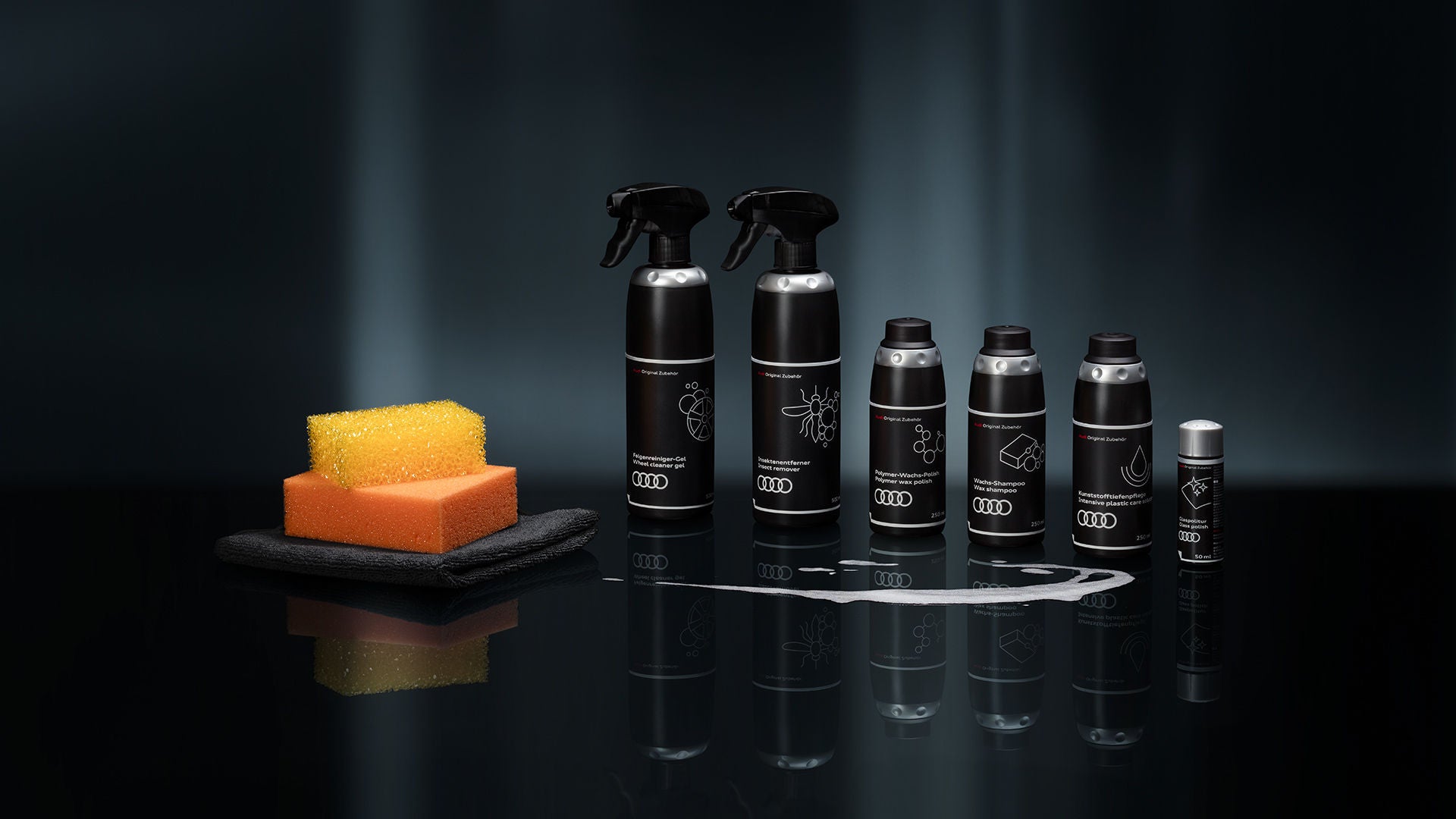 Produits d'entretien Audi: le soin beauté de votre Audi.