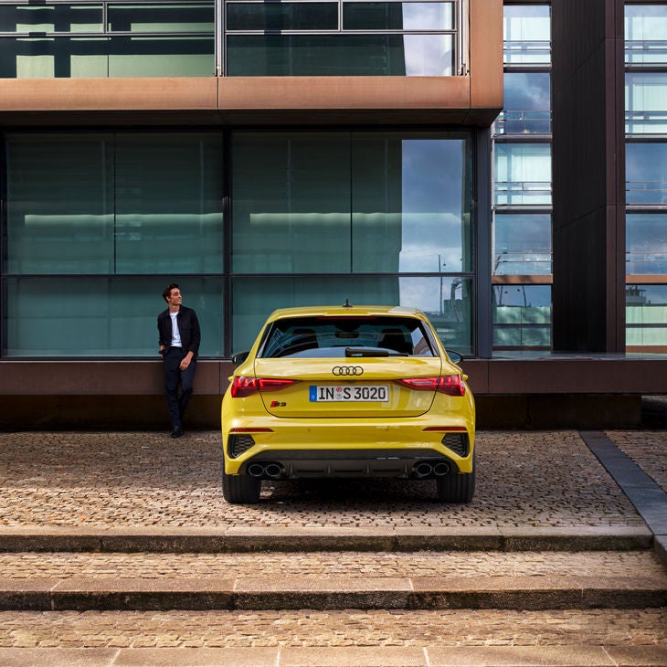 Foto del interior de un Audi S de ocasión, seminuevo o segunda mano
