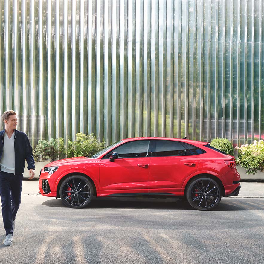Audi RS Q3 Sportback side view 